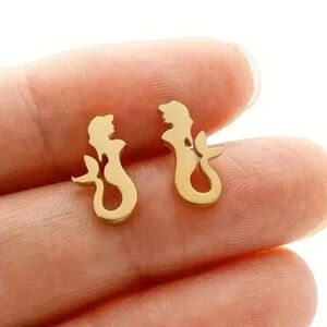 The little mermaid Stainless steel Earring